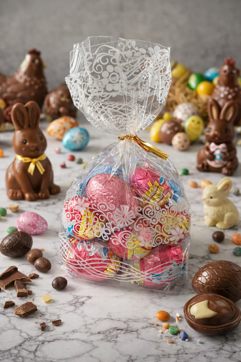 CHOCOLAT PÂQUES OEUFS PRALINE 150GRS