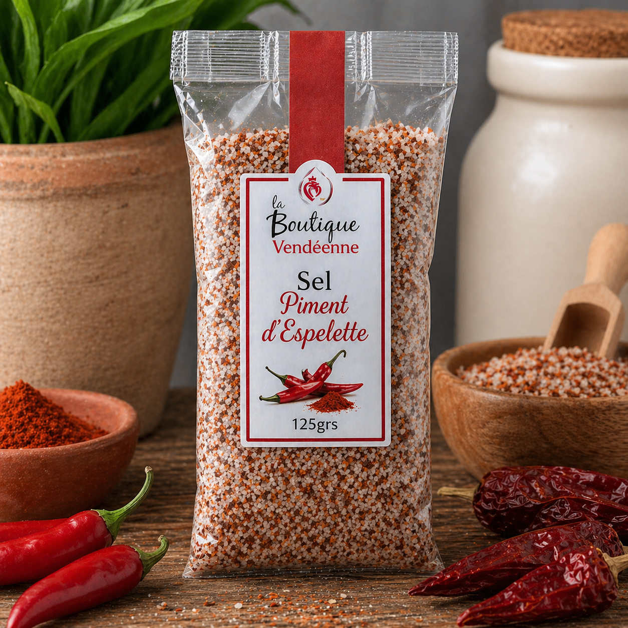 FLEUR DE SEL PIMENT D'ESPELETTE